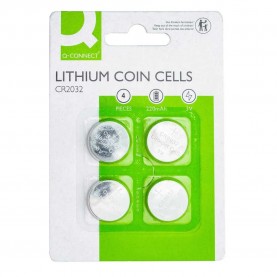 батерии,q,connect,cr203,3v,button,battery,4,units,green,(clear)