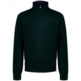Блуза North sails 12GG half zip sweater - Green / Black (Pine Grove) блуза,мъжки,пуловери,north,sails,12gg,half,zip,sweater,green,black,(pine,grove)