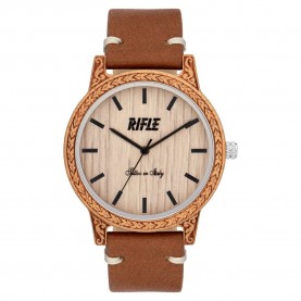 часовник,часовници,rifle,dayak,42,mm,watch,bamboo,cognac,(brown)