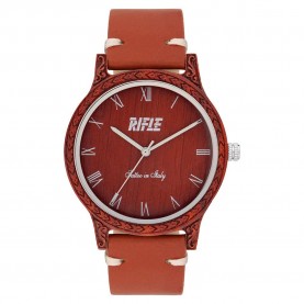 часовник,часовници,rifle,dayak,42,mm,watch,sandal,red,cuoio,(red)