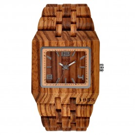 часовник,часовници,rifle,route,67,44,mm,watch,zebra,wood,(brown)