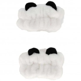 други,аксесоари,legami,panda,headband,white,(black,white)