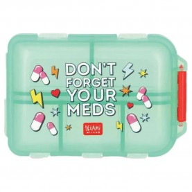 други,аксесоари,legami,pill,box,green,(white,clear)