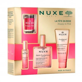 Nuxe Huile Prodigieuse Floral 215ml + 70G body oil - Pink специфични,козметични,продукти,nuxe,huile,prodigieuse,floral,215ml,+,70g,body,oil,pink