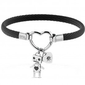 бижутерия,ops,objects,clasp,ext,ss,bracelet,black