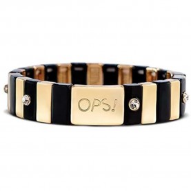 бижутерия,ops,objects,joy,crystals,12mm,bracelet,black,gold