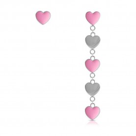 бижутерия,ops,objects,opsor,697,earrings,silver,(pink)