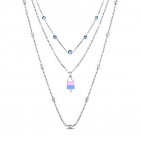 бижутерия,ops,objects,summer,feelings,ice,cream,ss,necklace,multicolor