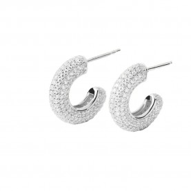 бижутерия,pdpaola,king,earrings,silver