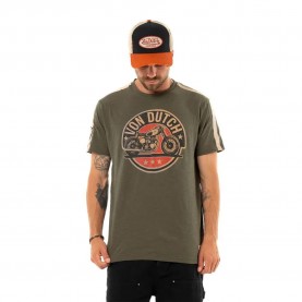 Тениска Von dutch Tybal short sleeve T-shirt - Green (VD/RC/1/TR/TYBALT) тениска,мъжки,тениски,дамски,тениски,von,dutch,tybal,short,sleeve,t,shirt,green,(vd,rc,1,tr,tybalt)