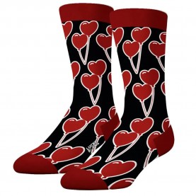 чорапи,мъжки,чорапи,lucky,boxer,long,socks,heart,balloons,(black)