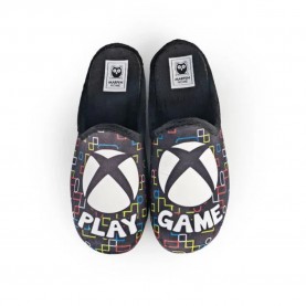 пантофи,мъжки,пантофи,marpen,play,game,slippers,black