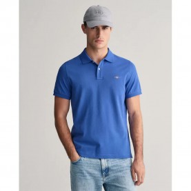 мъжки,блузи,с,яка,gant,reg,shield,short,sleeve,polo,refurbished,saxony,blue,(blue)