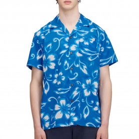 риза,с,къс,ръкав,мъжки,ризи,sundek,bowling,sk23,printed,short,sleeve,shirt,cosmo,(blue)