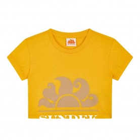 тениска,детски,тениски,sundek,crop,mini,short,sleeve,t,shirt,maracuja,01,(yellow)