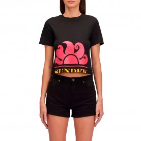 тениска,дамски,тениски,sundek,cropped,short,sleeve,t,shirt,black,02,(black)