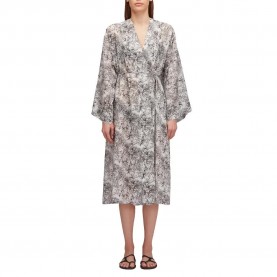 рокля,дамски,поли,и,рокли,sundek,fleur,de,joie,print,long,kimono,long,dress,black,(grey)