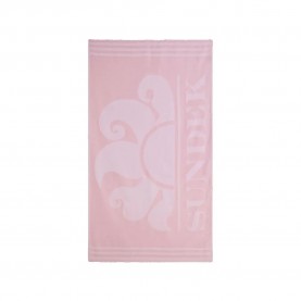 хавлиена,кърпа,хавлии,sundek,fouta,jacquard,beach,logo,towel,camelia,(pink)