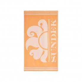 хавлиена,кърпа,хавлии,sundek,fouta,jacquard,beach,logo,towel,sunset,(orange)