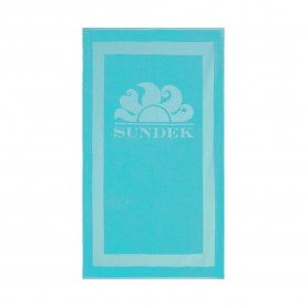хавлиена,кърпа,хавлии,sundek,jacquard,terry,logo,and,frame,towel,blue,java,(blue)
