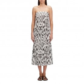 рокля,дамски,поли,и,рокли,sundek,linen,long,dress,white,(white,01)