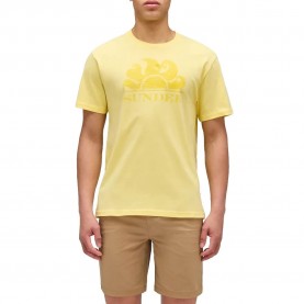 тениска,мъжки,тениски,sundek,logo,short,sleeve,t,shirt,sorbet,(yellow)