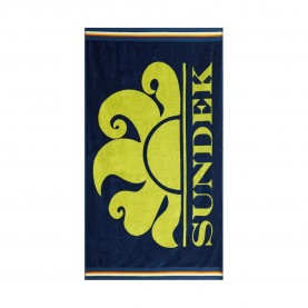 хавлиена,кърпа,хавлии,sundek,new,classic,jacquard,beach,logo,towel,blue,(alisei,01)