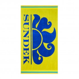 хавлиена,кърпа,хавлии,sundek,new,classic,jacquard,beach,logo,towel,wow,17,(yellow)