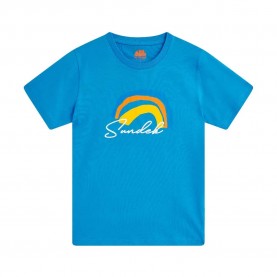 тениска,детски,тениски,sundek,rainbow,kidoodle,print,short,sleeve,t,shirt,twitter,(blue)