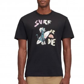 тениска,мъжки,тениски,sundek,surf,or,die,archive,printed,short,sleeve,t,shirt,black