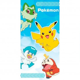 хавлиена,кърпа,хавлии,safta,pokemon,towel,blue,(multicolor)