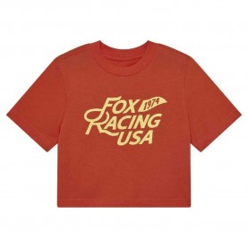 бебешка,тениска,дамски,тениски,fox,racing,fox,usa,baby,short,sleeve,t,shirt,blood,orange,(orange)