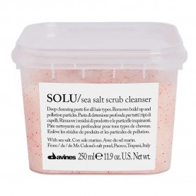 хигиена,коса,davines,solu,sea,salt,250ml,scrub,cleanser,clear