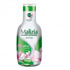 хигиена,тяло,malizia,bio,aloe,&,magnolia,shower,gel,clear