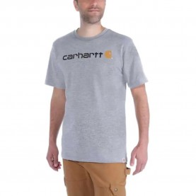Тениска Carhartt Dearborn Relaxed Logo short sleeve T-shirt - Grey (Heather Gray/Gray) тениска,мъжки,тениски,дамски,тениски,carhartt,dearborn,relaxed,logo,short,sleeve,t,shirt,grey,(heather,gray,gray)