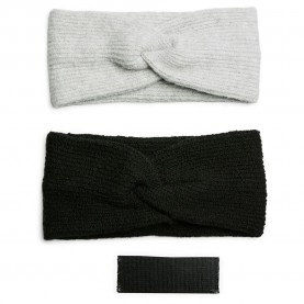 други,аксесоари,pieces,benilla,headband,2,units,light,grey,melange,(black,grey)