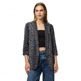 сако,дамски,сака,pieces,boss,3,4,printed,blazer,grey
