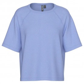 бебешка,блуза,дамски,пуловери,дамски,плетени,дрехи,pieces,bree,short,sleeve,sweater,baby,lavender,(blue,purple)
