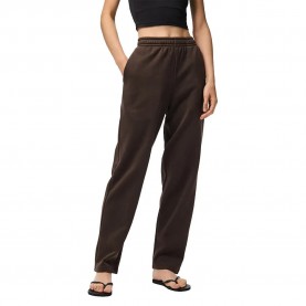 анцуг,дамски,панталони,pieces,chilli,straight,fit,sweat,pants,hot,fudge,(brown)