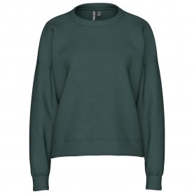 блуза,дамски,блузи,pieces,chilli,sweatshirt,darkest,spruce,(green)