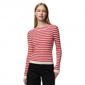 блуза,дамски,пуловери,дамски,плетени,дрехи,pieces,crista,17115047,sweater,lollipop,(red)