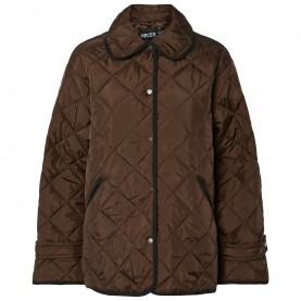 яке,дамски,якета,и,палта,pieces,emily,padded,jacket,hot,fudge,(brown)