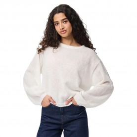 блуза,дамски,пуловери,дамски,плетени,дрехи,pieces,ida,sweater,cloud,dancer,(white)