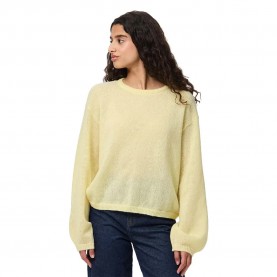 блуза,дамски,пуловери,дамски,плетени,дрехи,pieces,ida,sweater,french,vanilla,(yellow)