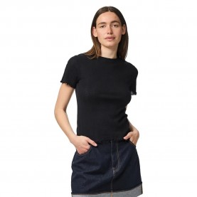 тениска,дамски,тениски,pieces,marie,short,sleeve,t,shirt,black