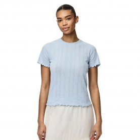 тениска,дамски,тениски,pieces,marie,short,sleeve,t,shirt,cashmere,blue,(blue)