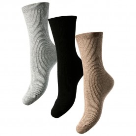 чорапи,дамски,чорапи,pieces,marta,crew,socks,3,pairs,black,beige,grey,(multicolor)
