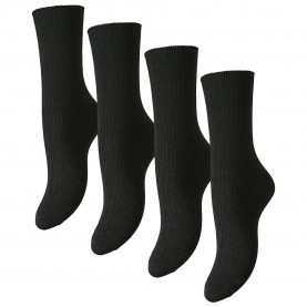 чорапи,дамски,чорапи,pieces,marta,crew,socks,4,pairs,black,black,black,black,(black)
