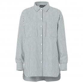 риза,с,дълъг,ръкав,дамски,блузи,дамски,ризи,pieces,melia,loose,fit,long,sleeve,shirt,bright,white,grey,(grey)
