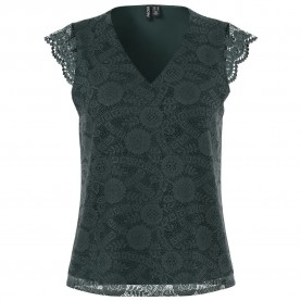 дамски,блузи,дамски,ризи,pieces,olline,sleeveless,blouse,darkest,spruce,(green)